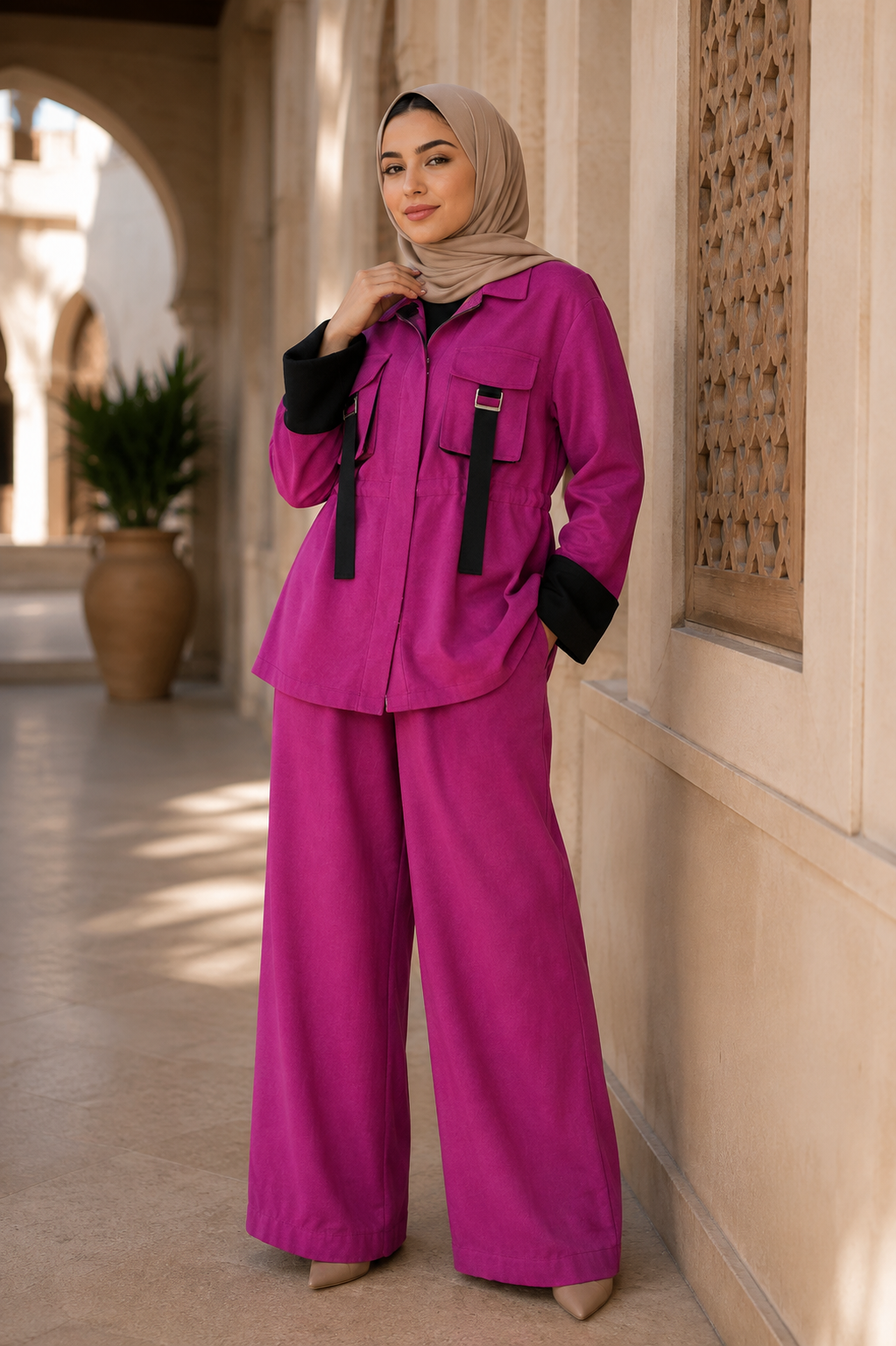 طقم نسائي عصري بأناقة عملية - Image 5